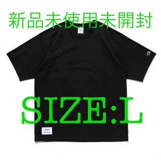 ダブルタップス(W)taps)のWTAPS ACADEMY SS COTTON CHAMPION 黒 L 00(Tシャツ/カットソー(半袖/袖なし))