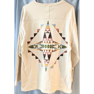 ペンドルトン(PENDLETON)のniko and 別注 PENDLETON ペンドルトン バックロゴTシャツ(Tシャツ/カットソー(七分/長袖))