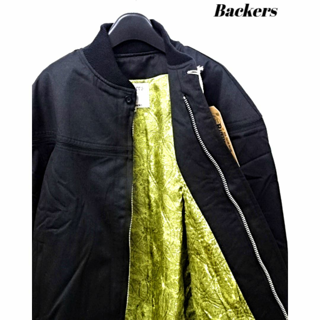 M Backers ダービージャケット Black/Gold バッカーズ  メンズのジャケット/アウター(ブルゾン)の商品写真