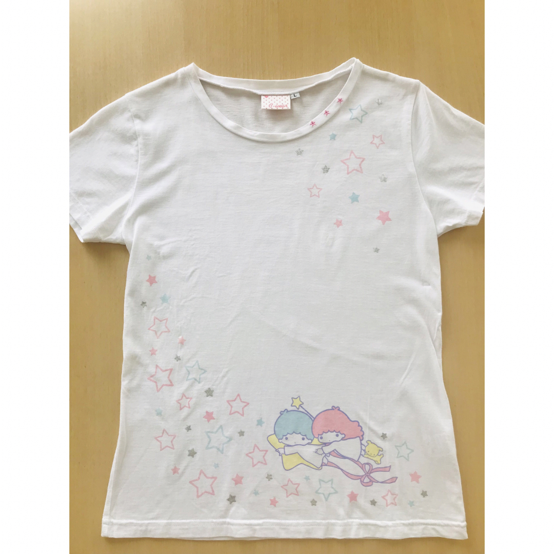 サンリオ(サンリオ)のサンリオ　キキララ　Ｔシャツ レディースのトップス(Tシャツ(半袖/袖なし))の商品写真