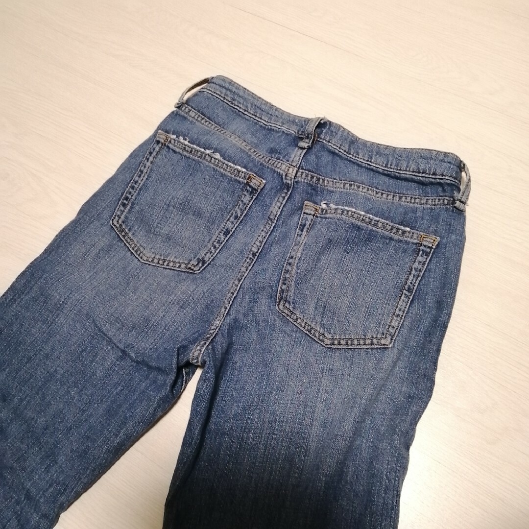 ZARA(ザラ)の試着のみ！ZARAデニムXS レディースのパンツ(デニム/ジーンズ)の商品写真