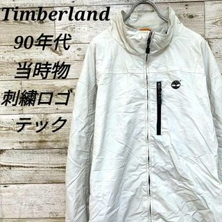 ティンバーランド(Timberland)の【w131】USA古着ティンバーランド90s旧タグ当時物テックジャケットブルゾン(ナイロンジャケット)