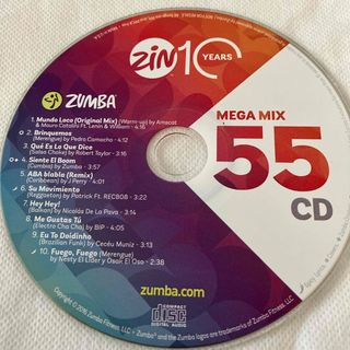 Zumba - ZUMBA メガMIX55 CD