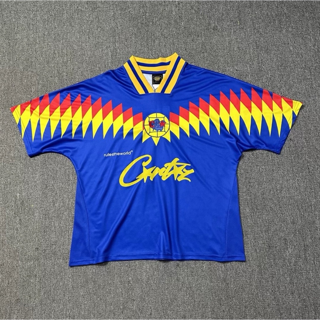 Corteiz Club RTW Football Jersey - Blue メンズのトップス(Tシャツ/カットソー(半袖/袖なし))の商品写真