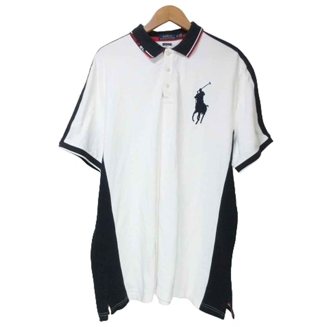 POLO RALPH LAUREN(ポロラルフローレン)のポロ ラルフローレン ビッグポニー ポロシャツ 半袖 鹿の子 ロゴ IBO53 メンズのトップス(ポロシャツ)の商品写真