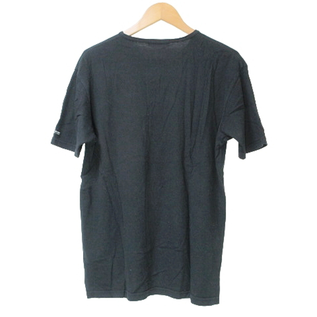 BURBERRY BLACK LABEL(バーバリーブラックレーベル)のバーバリーブラックレーベル Tシャツ 半袖 ヘンリーネック カットソー 黒 メンズのトップス(Tシャツ/カットソー(半袖/袖なし))の商品写真