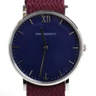 PAUL HEWITT Sailor Line 腕時計 電池式 39ｍｍ メンズ【中古】(腕時計(アナログ))