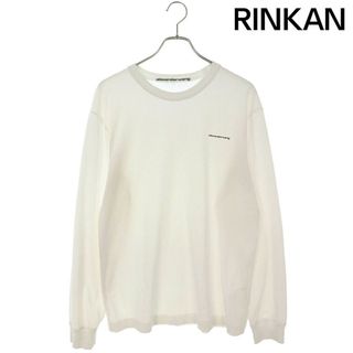 アレキサンダーワン(Alexander Wang)のアレキサンダーワン  UCC2221526 スモールロゴプリント長袖カットソー メンズ S(Tシャツ/カットソー(七分/長袖))