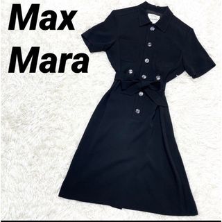 max mara 白タグ　ワンピース