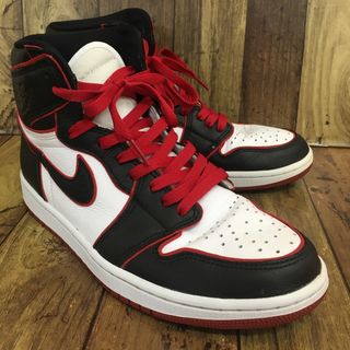 ナイキ(NIKE)のNIKE AIR JORDAN 1 RETRO HIGH OG BLOOD LINE ナイキ エア ジョーダン 1 レトロ ハイ オージー ブラッドライン【7422-004】(スニーカー)