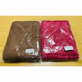 ブランケット　ポカポカ毛布　2枚(毛布)