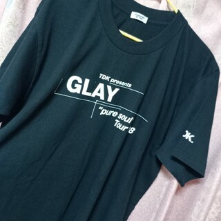 未使用　非売品　TDKコラボ　GLAY 　98 ツアー　　Tシャツ　ブラック(Tシャツ/カットソー(半袖/袖なし))