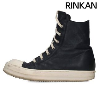 リックオウエンス(Rick Owens)のリックオウエンス  RAMONES ラモーンズレザーハイカットスニーカー メンズ 42(スニーカー)