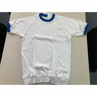 体操服　半袖シャツ　ブルー　120サイズ(Tシャツ/カットソー)