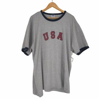 オールドネイビー(Old Navy)のOLD NAVY(オールドネイビー) USA プリントリンガーS/S TEE(Tシャツ/カットソー(半袖/袖なし))