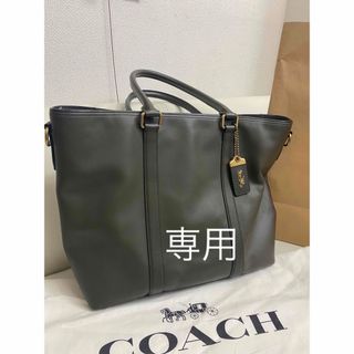 コーチ(COACH)のCOACH コーチ●55564●メトロポリタン●本革●カーキブラウン●A4(トートバッグ)