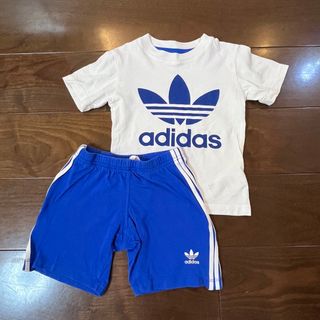 アディダス(adidas)のアディダス　オリジナルス　100 セットアップ　青(Tシャツ/カットソー)