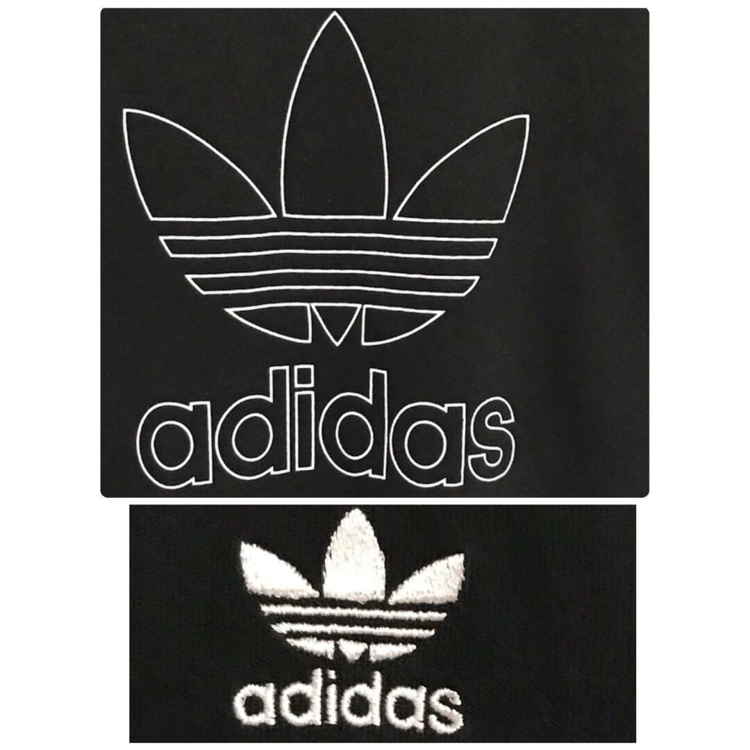adidas(アディダス)の【肉厚】アディダス　刺繍ロゴ入りTシャツ バックプリントロゴ　H909 メンズのトップス(Tシャツ/カットソー(半袖/袖なし))の商品写真