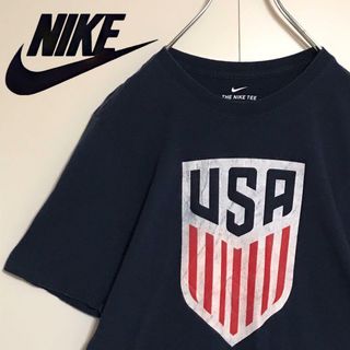 ナイキ(NIKE)の【入手困難】ナイキ　プリントTシャツ サッカー　USA代表　H908(Tシャツ/カットソー(半袖/袖なし))