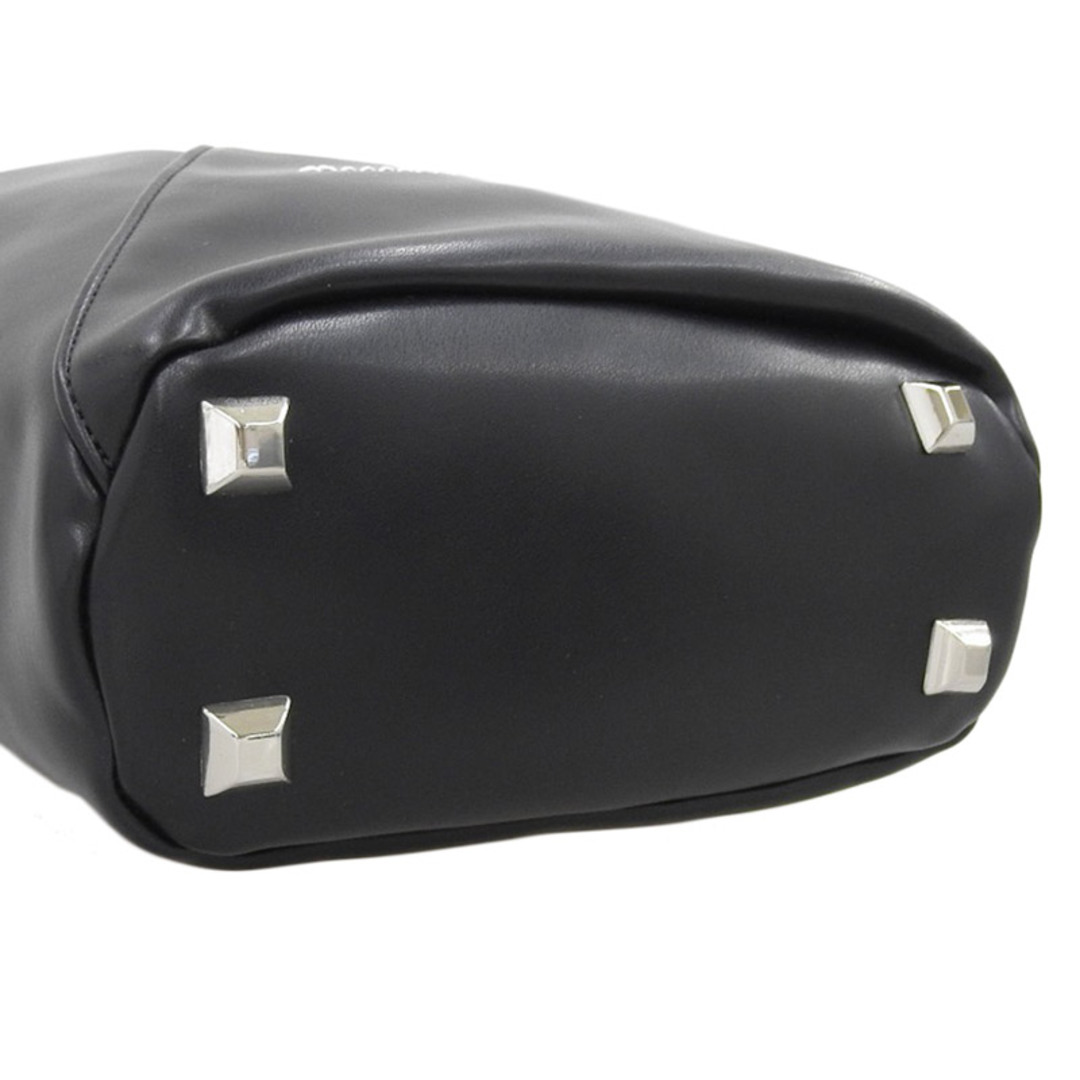 メゾンマルジェラ MAISON MARGIELA MM6 2WAYバッグ ハンドバッグ ショルダーバッグ レザー ブラック 中古 新入荷 OB1833 メゾンマルジェラ MAISON MARGIELA MM6 2WAYバッグ ハンドバッグ ショルダーバッグ レザー ブラック 中古 新入荷 OB1833