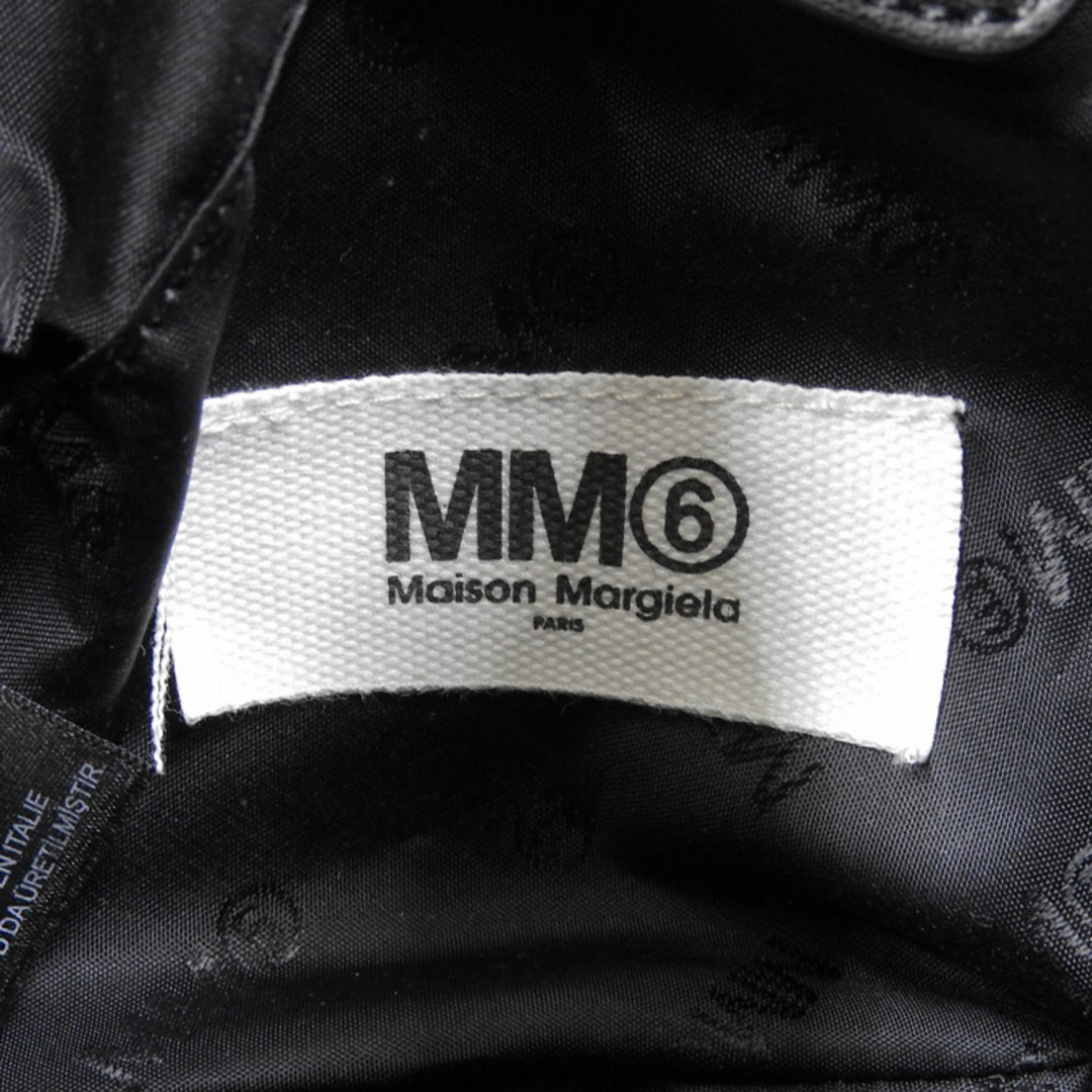 other(アザー)のメゾンマルジェラ MAISON MARGIELA MM6 2WAYバッグ ハンドバッグ ショルダーバッグ レザー ブラック 中古 新入荷 OB1833 レディースのバッグ(ハンドバッグ)の商品写真