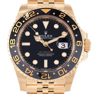 ロレックス(ROLEX)のロレックス GMTマスターⅡ 126718GRNR YG 自動巻 ランダム番(腕時計(アナログ))