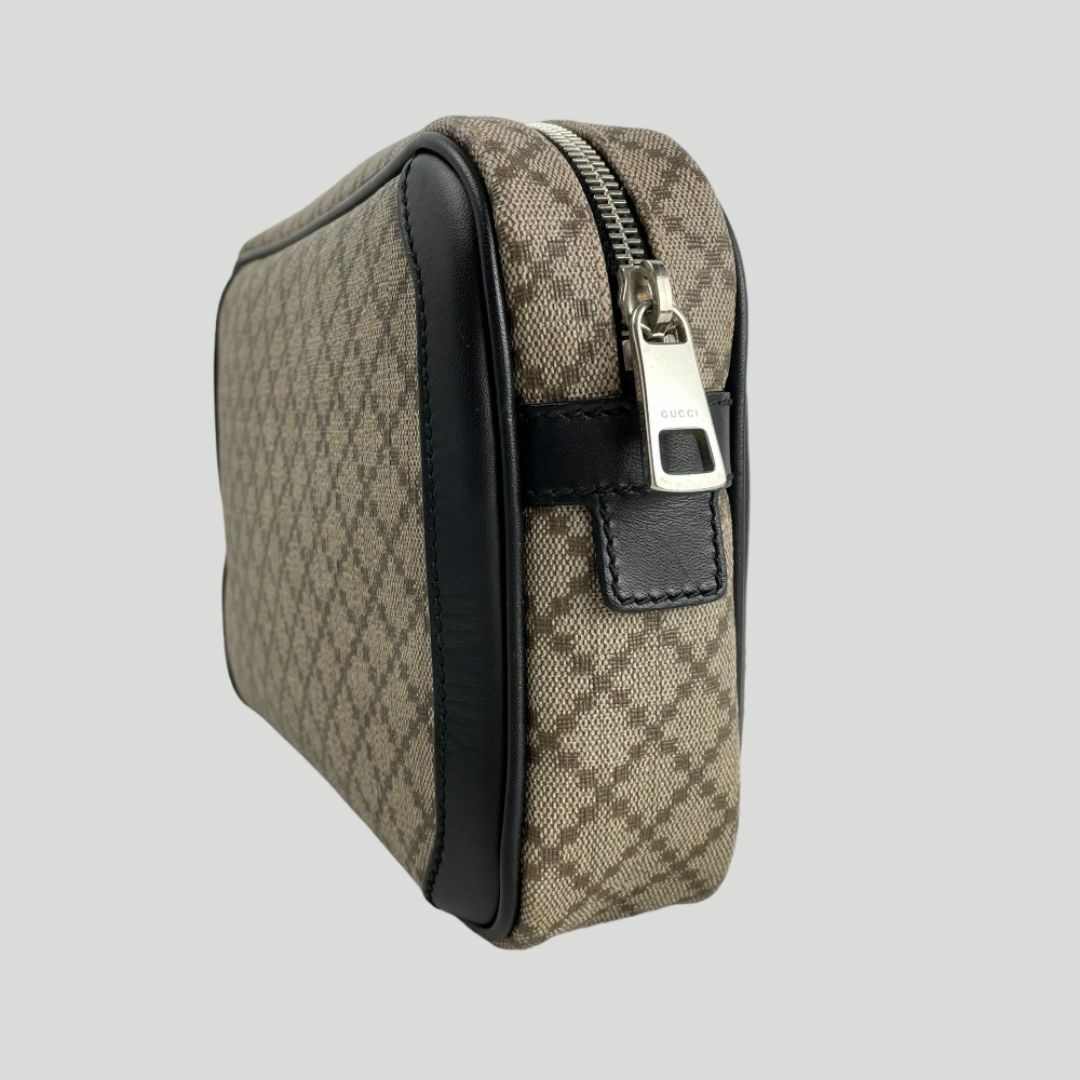 Gucci(グッチ)のほぼ未使用■GUCCI グッチ■GGスプリーム ディアマンテ クラッチバッグ メンズのバッグ(セカンドバッグ/クラッチバッグ)の商品写真