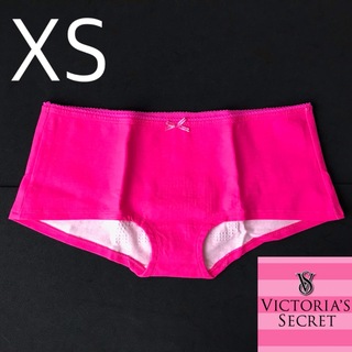 ヴィクトリアズシークレット(Victoria's Secret)のレア 新品 ヴィクトリアシークレット 下着 ボーイ ショーツ ピンク XS(ショーツ)
