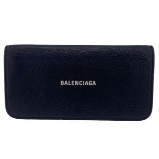 バレンシアガ(Balenciaga)のバレンシアガ BALENCIAGA 長財布
 ロゴ 594289 ブラック(財布)