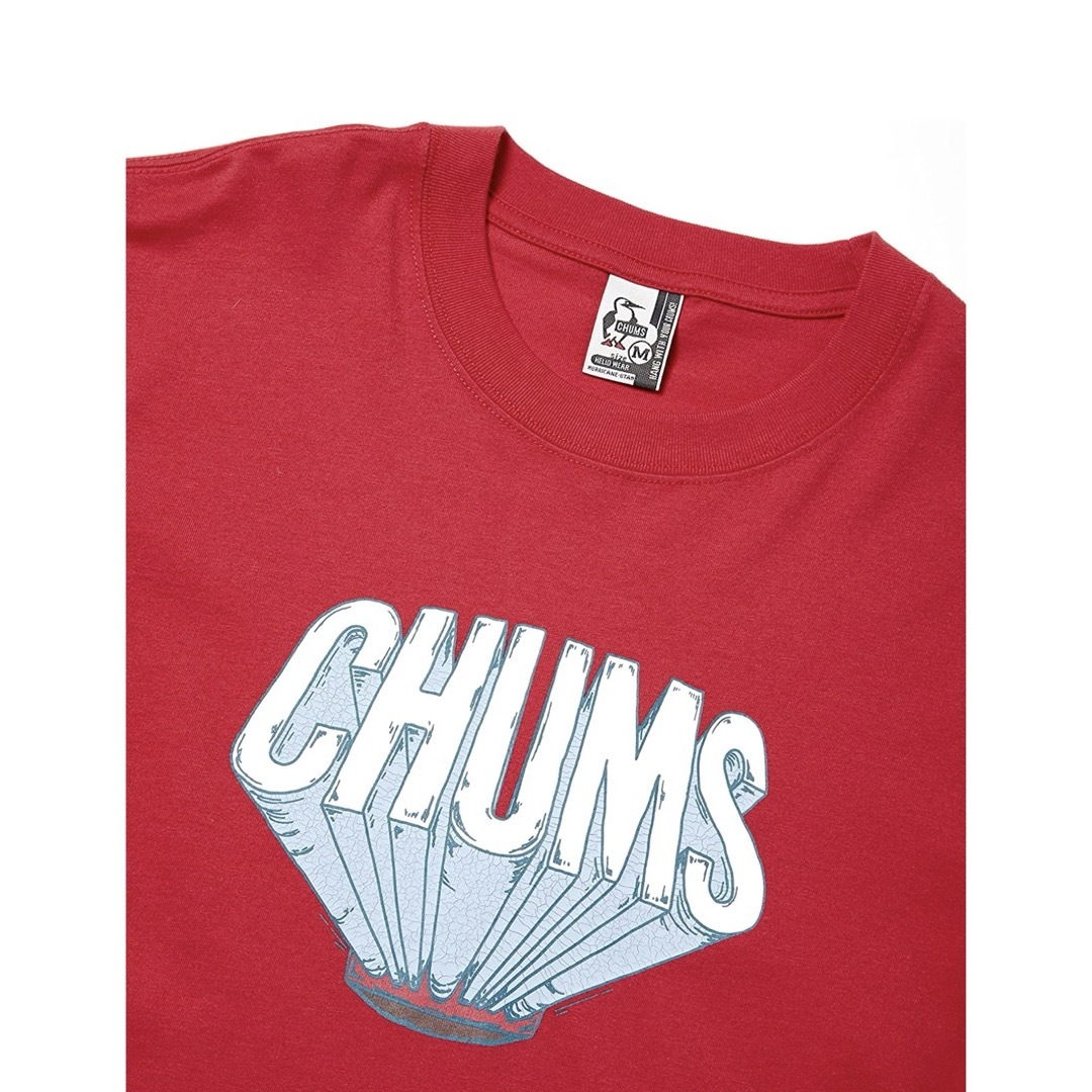 CHUMS(チャムス)の新品タグ付き　CHUMS チャムス 3D CHUMS Logo T-Shirt レディースのトップス(Tシャツ(半袖/袖なし))の商品写真