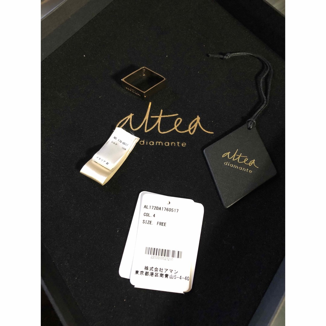 ALTEA(アルテア)のaltea スカーフ　菱形 レディースのファッション小物(バンダナ/スカーフ)の商品写真