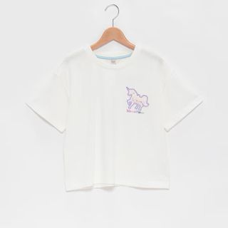 メゾピアノジュニア(mezzo piano junior)のメゾピアノ新品タグ付きユニコーン半袖Tシャツ150(Tシャツ/カットソー)