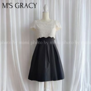 M'S GRACY - M'S GRACY*レースコンビワンピース