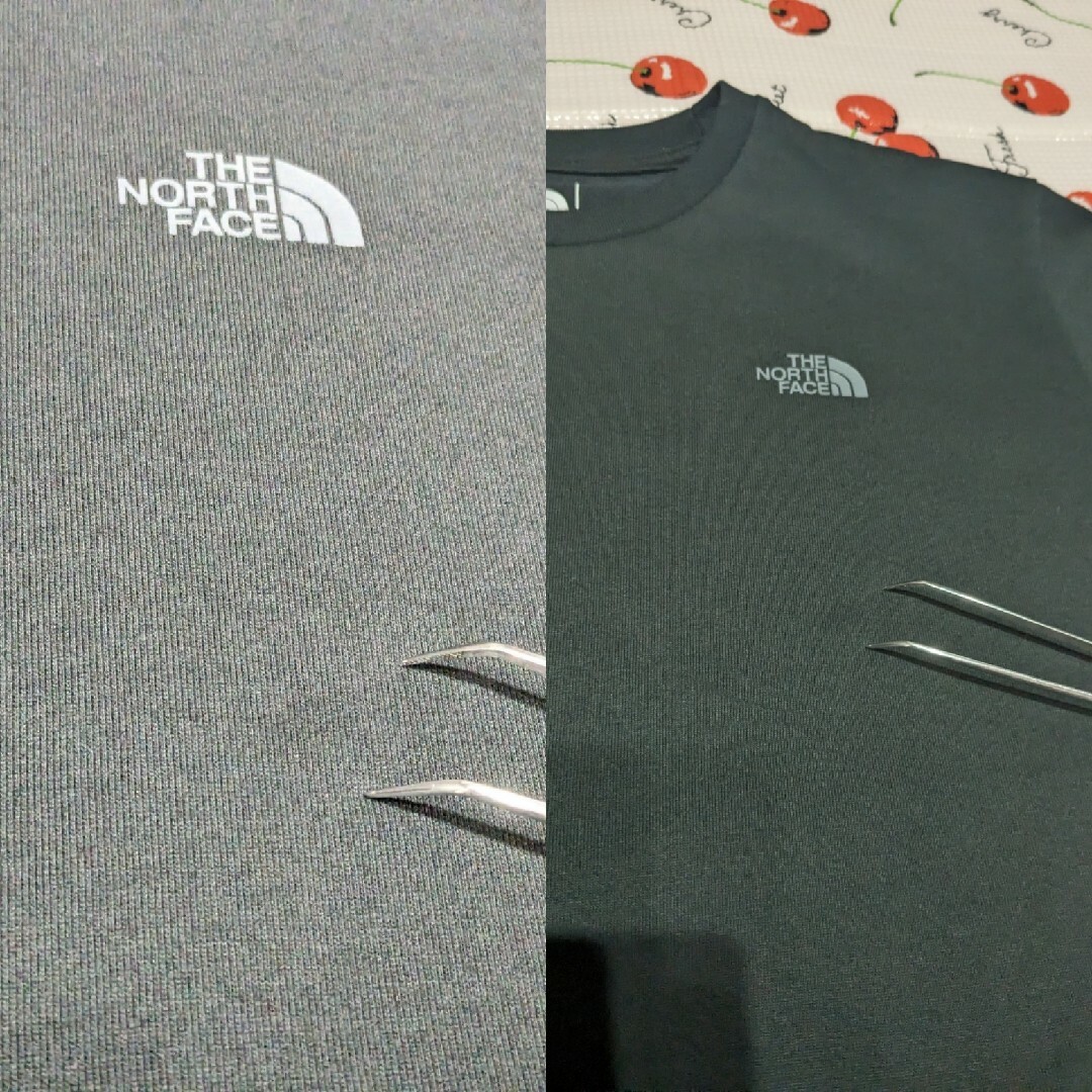 THE NORTH FACE(ザノースフェイス)のノースフェイス ショートスリーブバンダナスクエアロゴティー レディース Lサイズ レディースのトップス(Tシャツ(半袖/袖なし))の商品写真