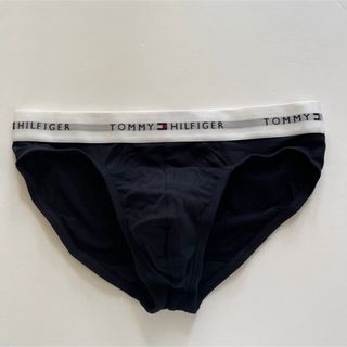 トミーヒルフィガー(TOMMY HILFIGER)のトミーヒルフィガー　メンズビキニ　M(S) ネイビー　ビキニブリーフ　男性下着(その他)