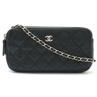 CHANEL - シャネル マトラッセ Wジップチェーンウォレット （12430206）