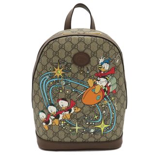 グッチ(Gucci)のグッチ GGスプリーム ディズニーコラボ ドナルドダック （12430213）(リュック/バックパック)