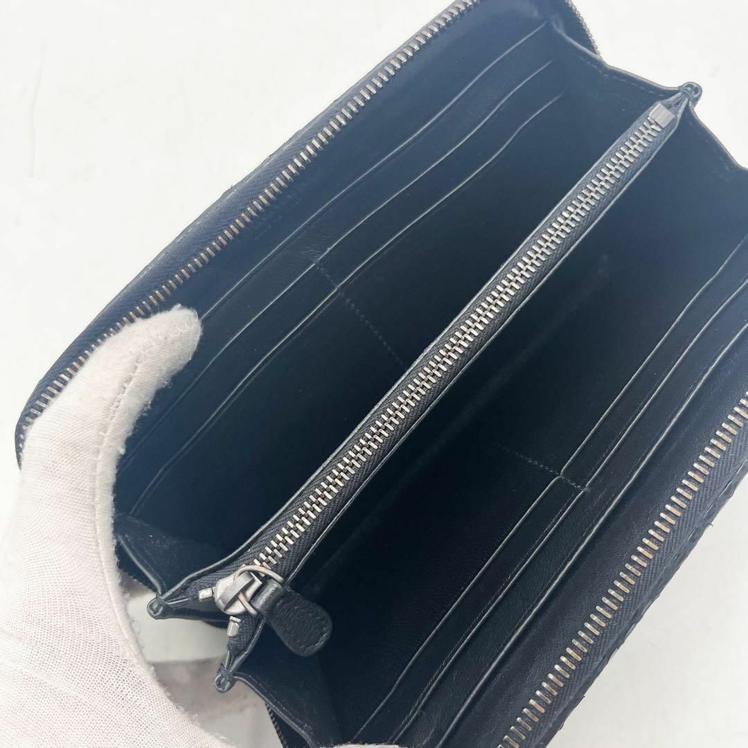 未使用に近い】ボッテガヴェネタ 長財布 イントレチャート 未使用に近い】ボッテガヴェネタ 長財布 イントレチャート