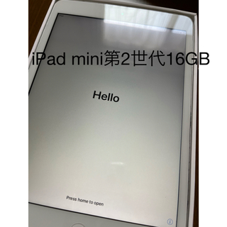 アップル(Apple)のApple iPad mini 第2世代 16GB WiFi(タブレット)