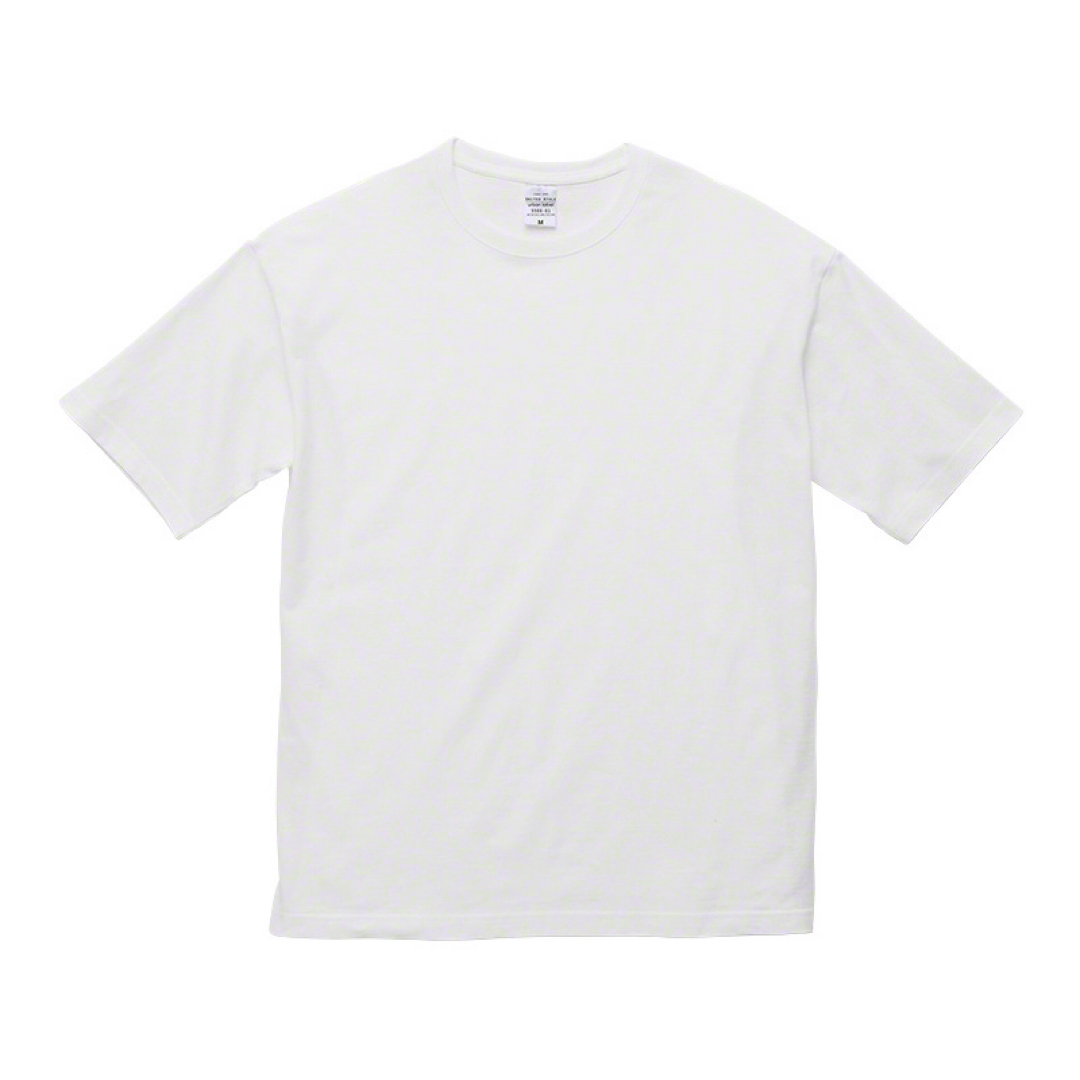 UnitedAthle(ユナイテッドアスレ)の新品 ユナイテッドアスレ 5.6oz ビッグシルエット 半袖Tシャツ 白S 2枚 メンズのトップス(Tシャツ/カットソー(半袖/袖なし))の商品写真