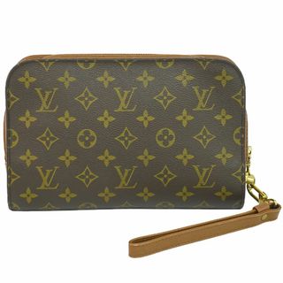 ルイヴィトン(LOUIS VUITTON)の本物 ルイヴィトン LOUIS VUITTON LV オルセー モノグラム クラッチバッグ セカンドバッグ ブラウン M51790 Orsay ビトン バッグ 中古(クラッチバッグ)