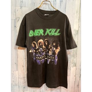 USA80sビンテージOVERKILLオーヴァーキルTakingOverTシャツ(Tシャツ/カットソー(半袖/袖なし))