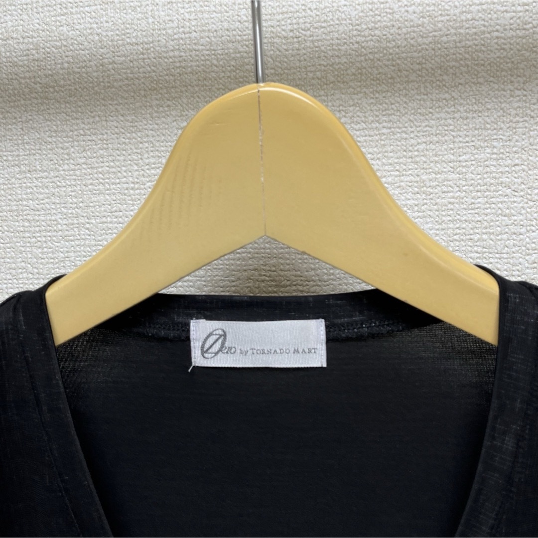 TORNADO MART(トルネードマート)のTORNADO MART 半袖Tシャツ　黒　ブラック　シャドー総柄　高級感 メンズのトップス(Tシャツ/カットソー(半袖/袖なし))の商品写真