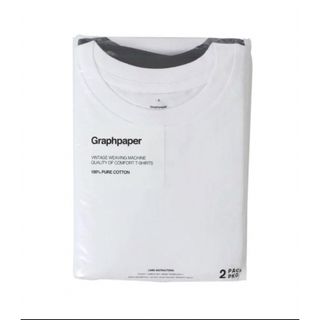 23SS Graphpaper グラフペーパー Tシャツ ４ ホワイト１枚