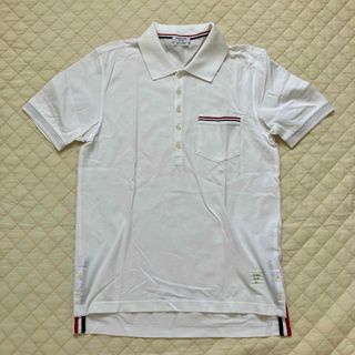 トムブラウン(THOM BROWNE)のトムブラウン ポロシャツ 1日本製 THOM BROWNE トリコロール(ポロシャツ)