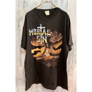 希少80sビンテージMOTAL SINモータルシンTシャツ スラッシュ 希少80sビンテージMOTAL SINモータルシンTシャツ スラッシュ