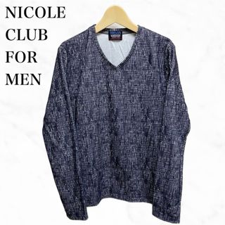 NICOLE CLUB FOR MEN - NICOLE CLUB FOR MEN ロンT ロングTシャツ　長袖Tシャツ