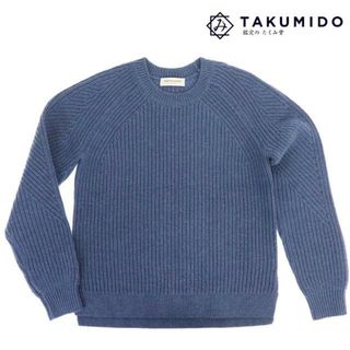 Trussardi - トラサルディ ニット セーター レディース サイズ38 ブルー TRUSSARDI 【中古】 | シンプル ニット 服 トップス アパレル 青 ファッション 長袖 ブランド Aランク