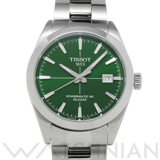 TISSOT - 中古 ティソ TISSOT T127.407.11.091.01 グリーン メンズ 腕時計