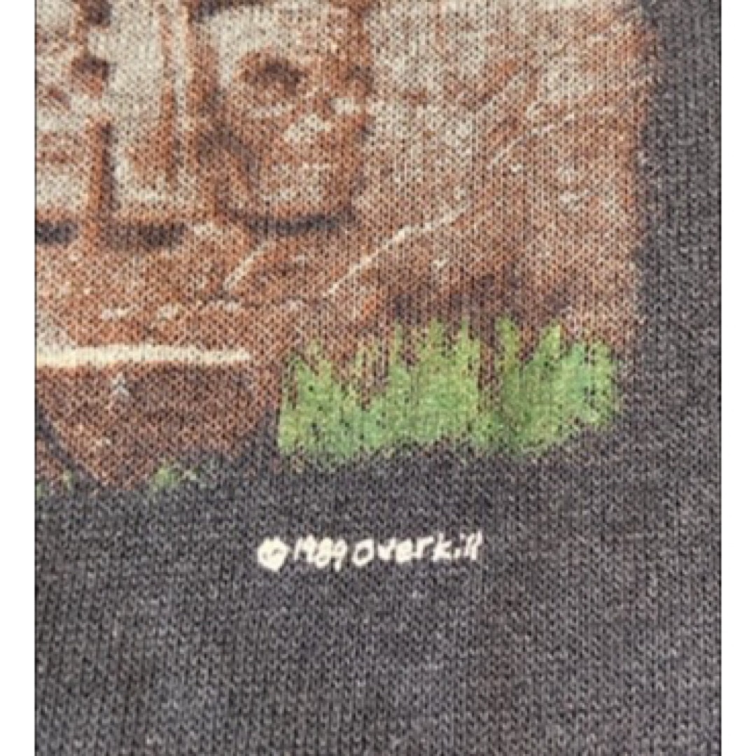 80sビンテージOVERKILLオーヴァーキル シングルTシャツスラッシュメタル メンズのトップス(Tシャツ/カットソー(半袖/袖なし))の商品写真